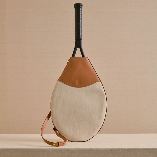 Mark Cross for AERIN Racquet Cover