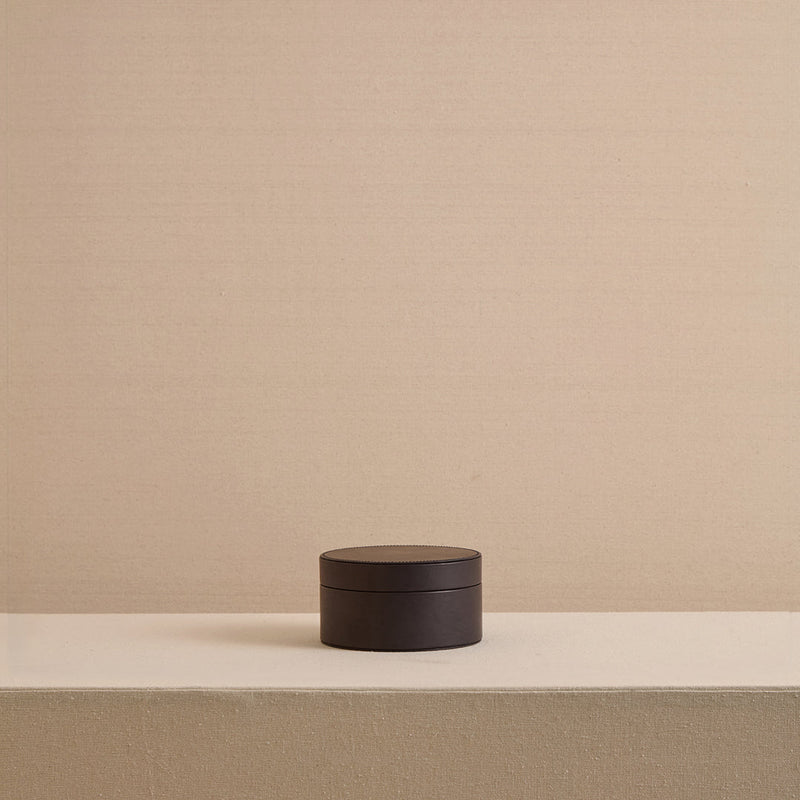 Round Box in Black