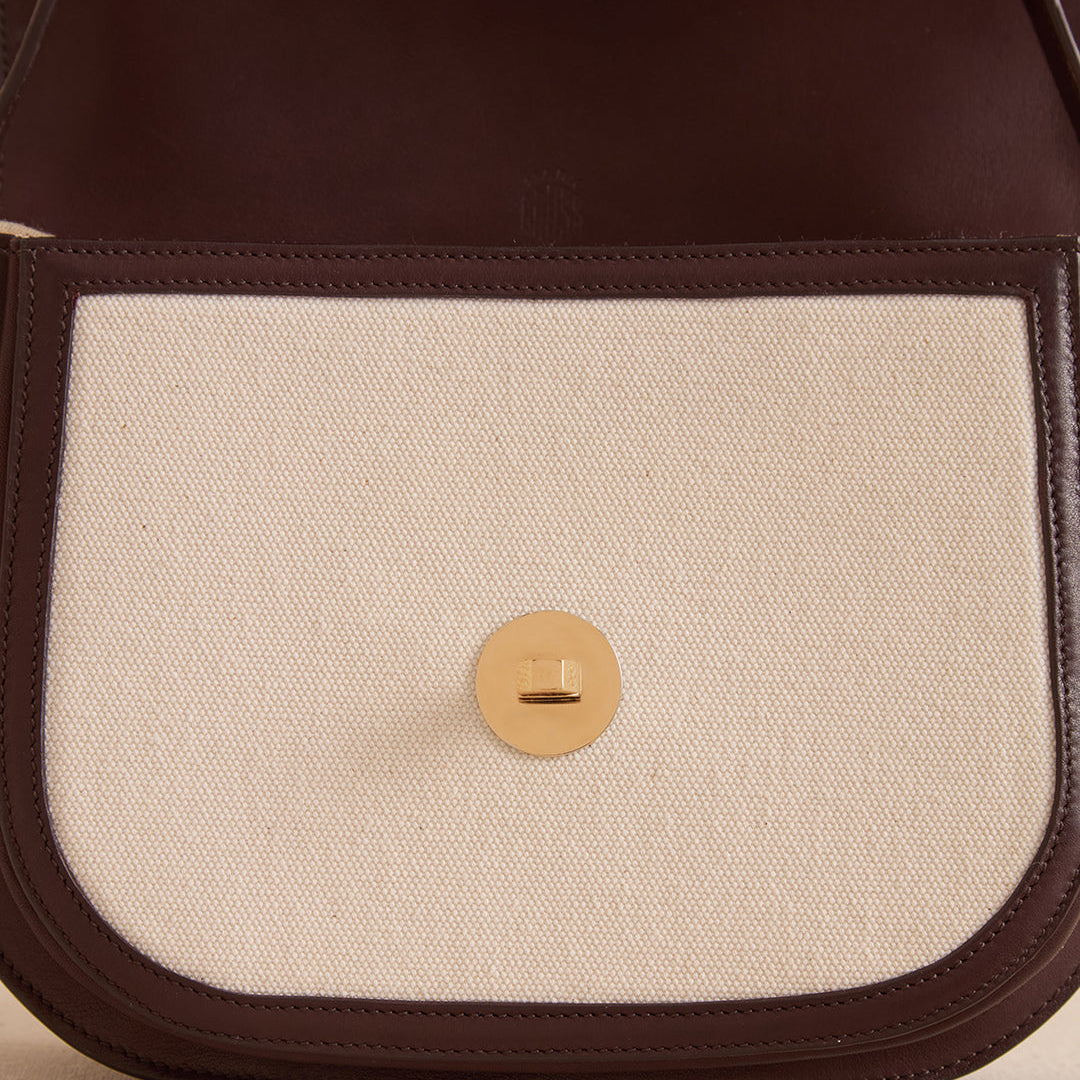 Jane in Canvas Chocolate