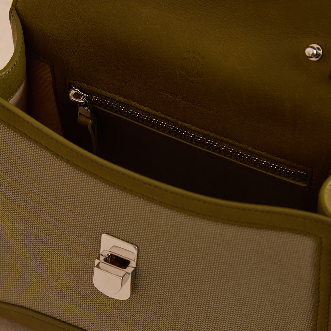 Madeline 21 in Canvas Olive