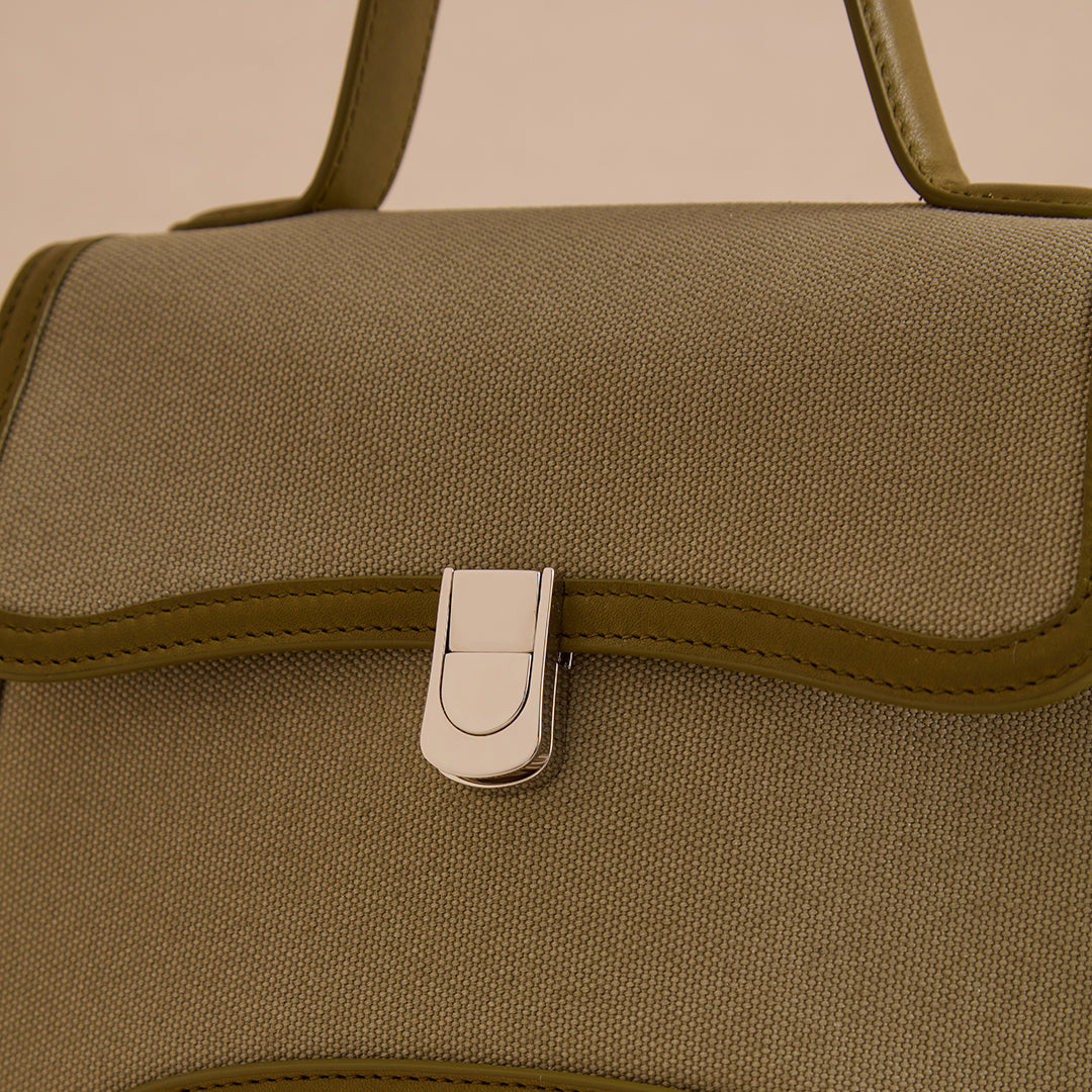 Madeline 21 in Canvas Olive