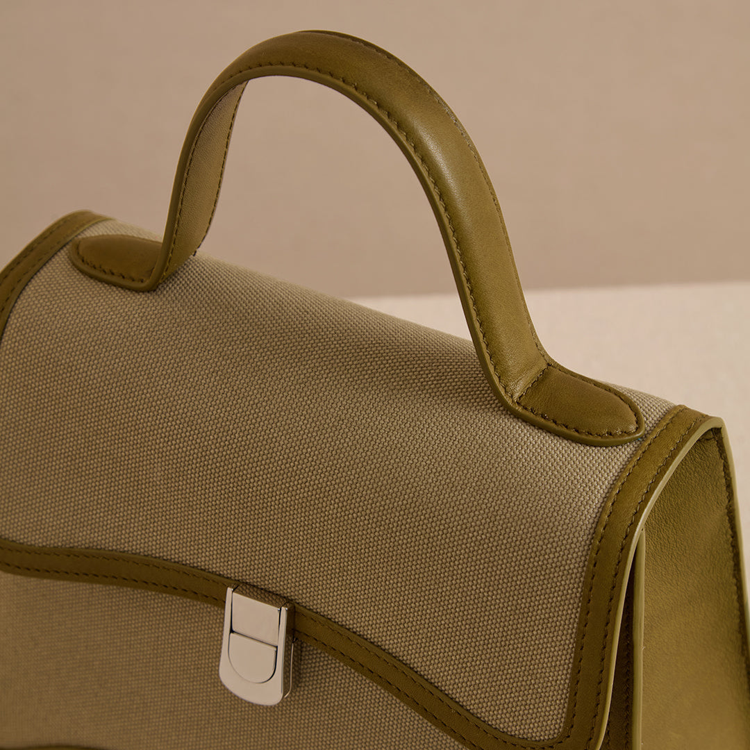 Madeline 21 in Canvas Olive