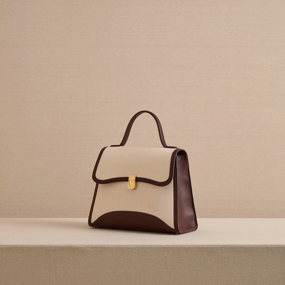 Madeline 30 in Canvas Chocolate