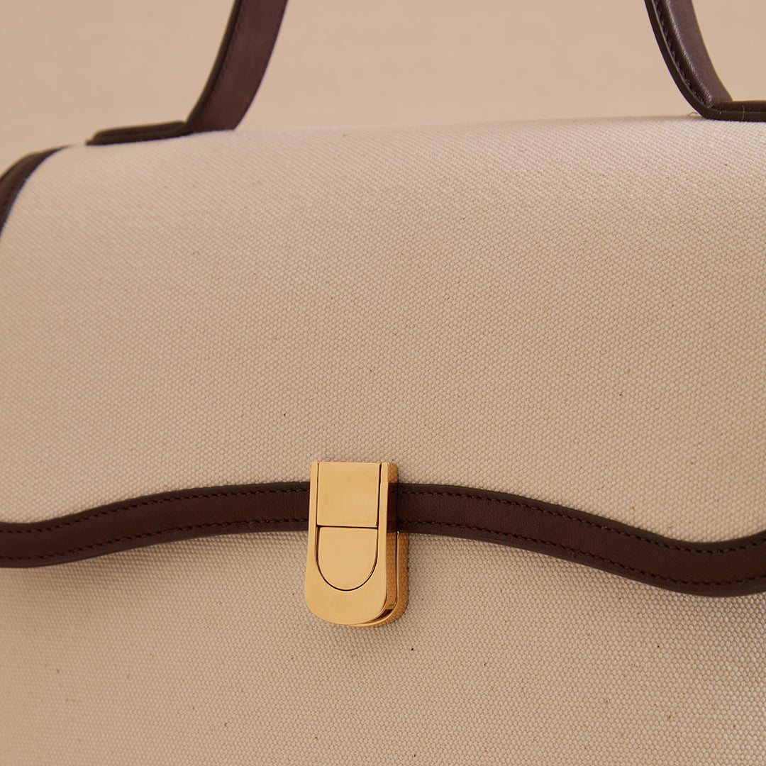 Madeline 30 in Canvas Chocolate