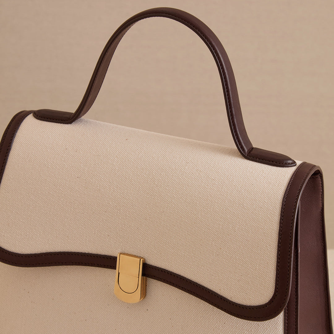 Madeline 30 in Canvas Chocolate