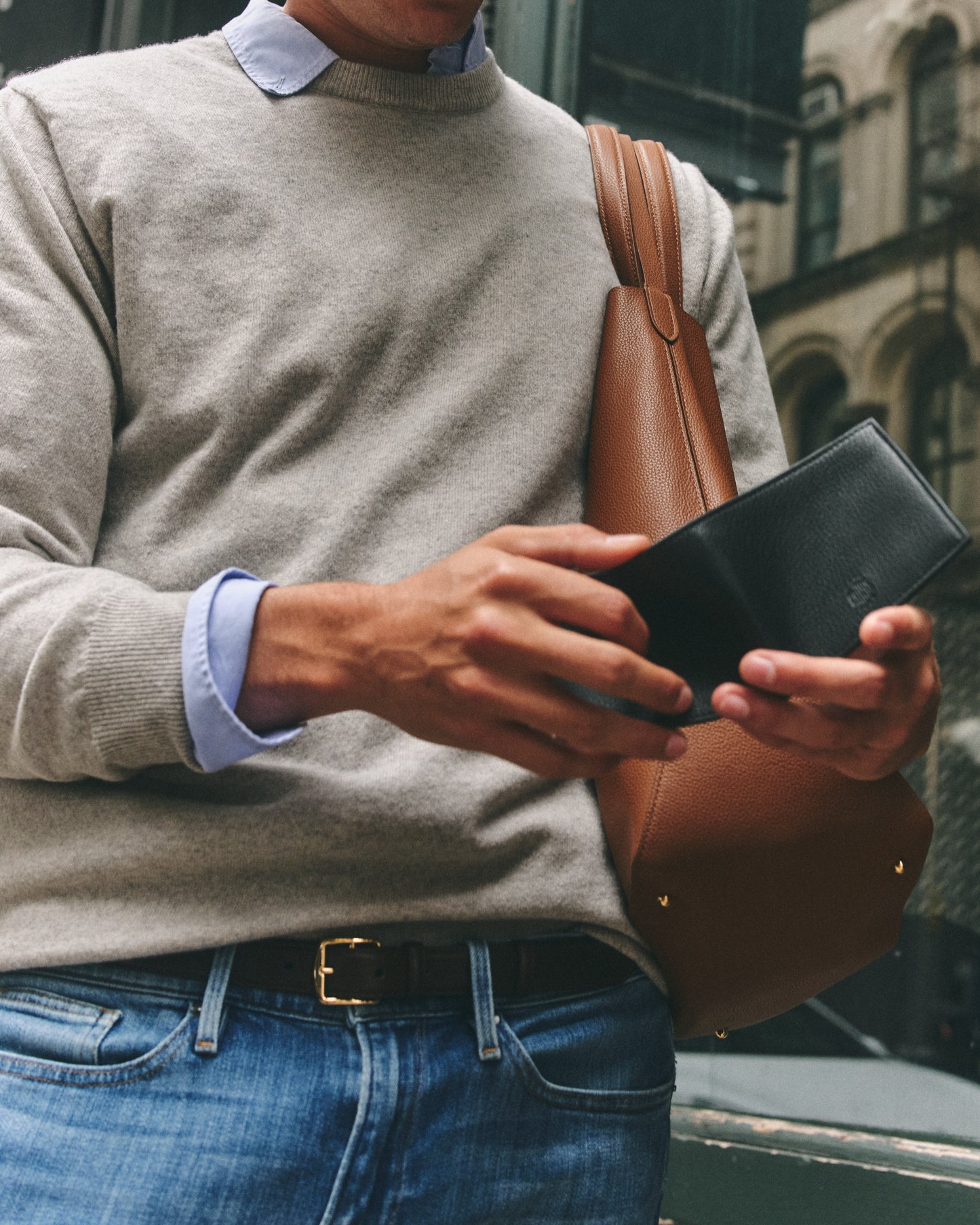 Bi-Fold Wallet in Black