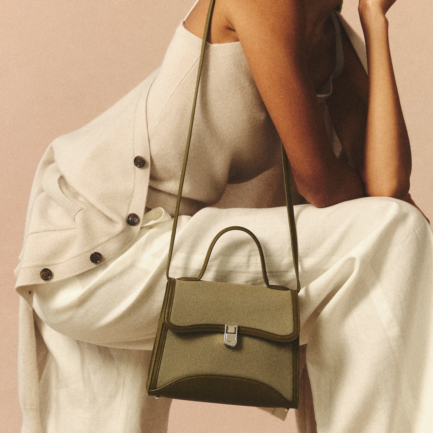 Madeline 21 in Canvas Olive