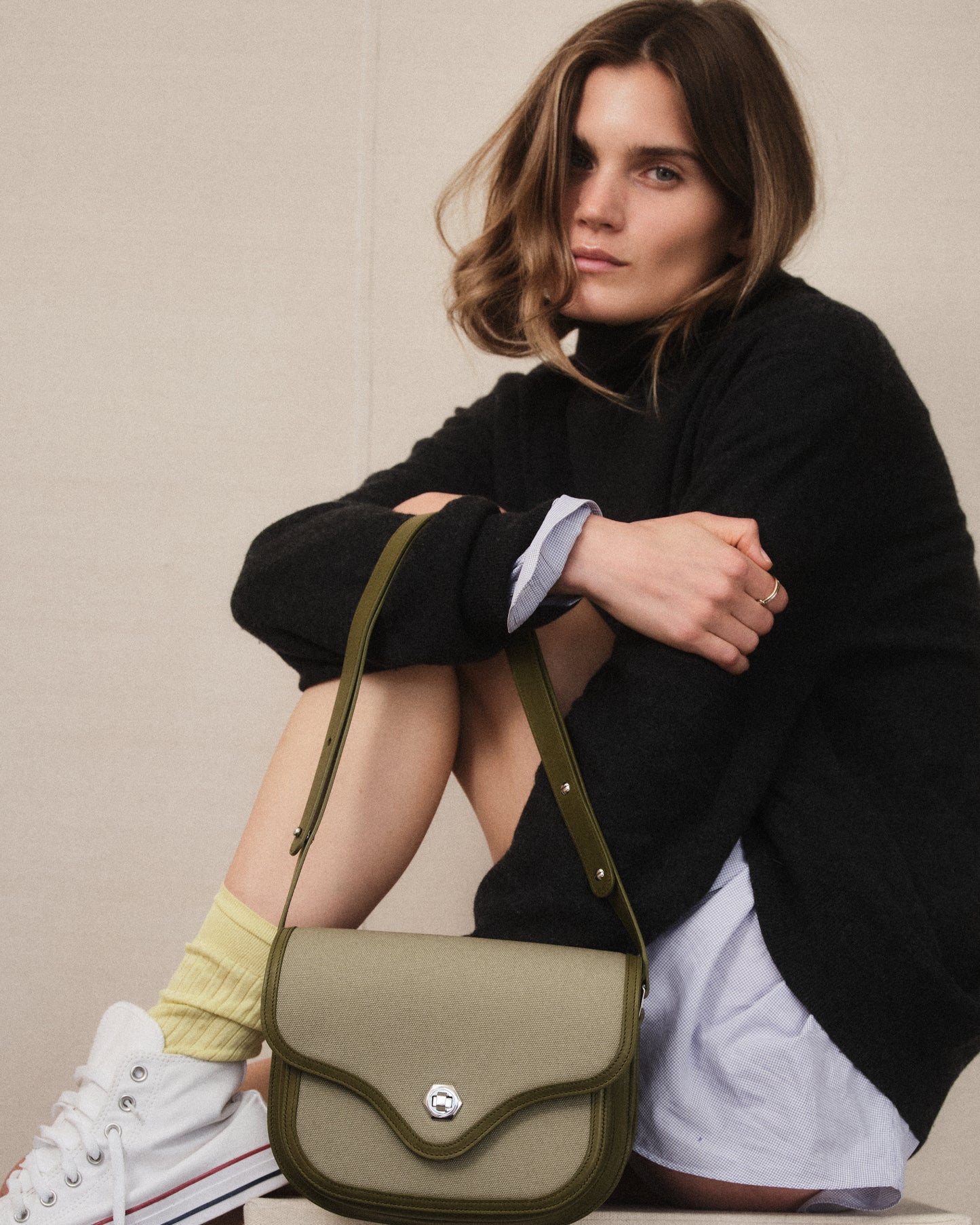Jane in Canvas Olive