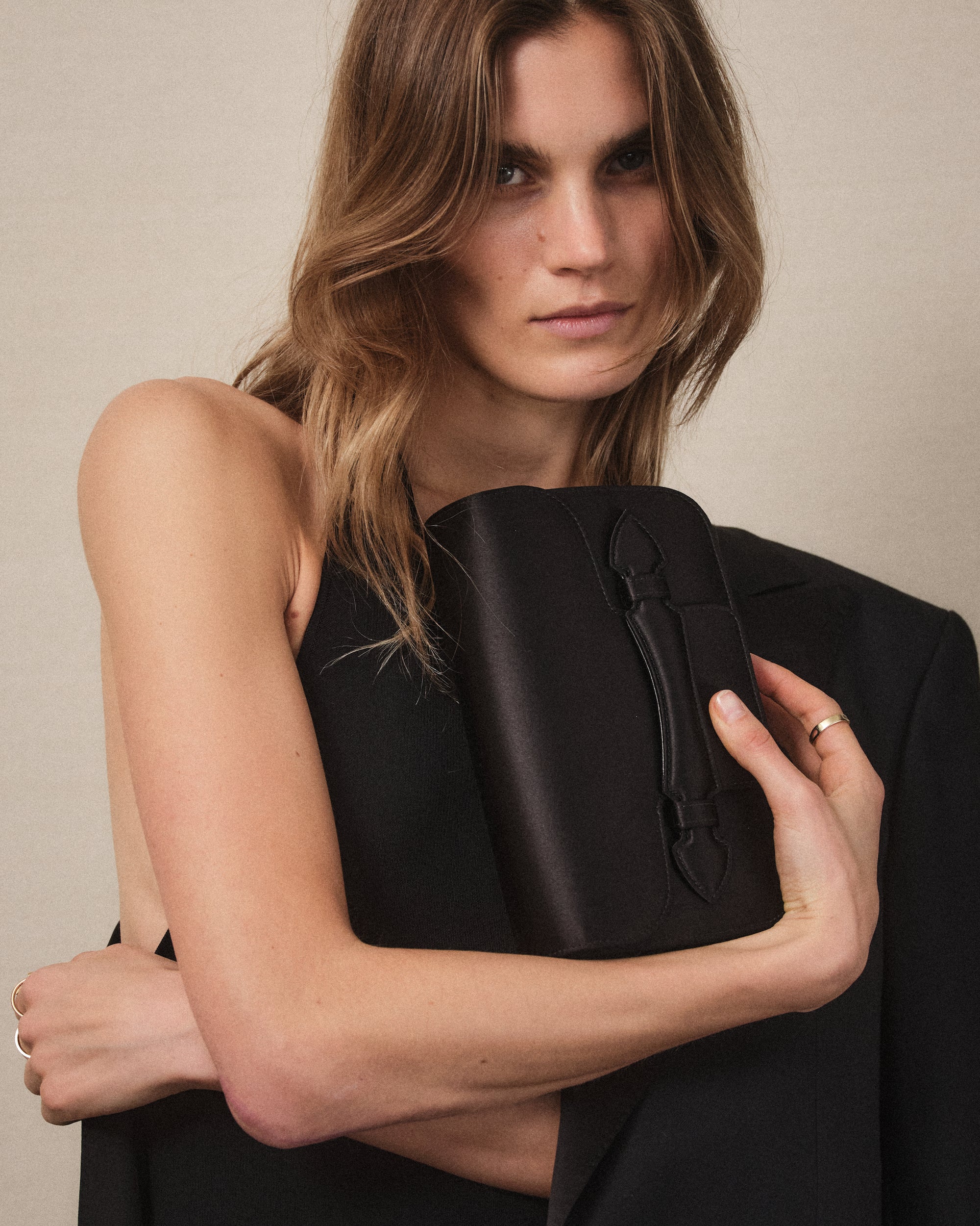 Romy Clutch in Black – Mark Cross