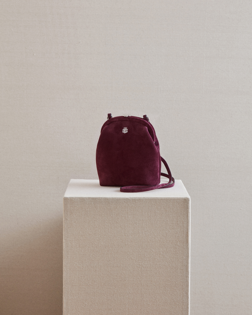 Mark top cross satchel