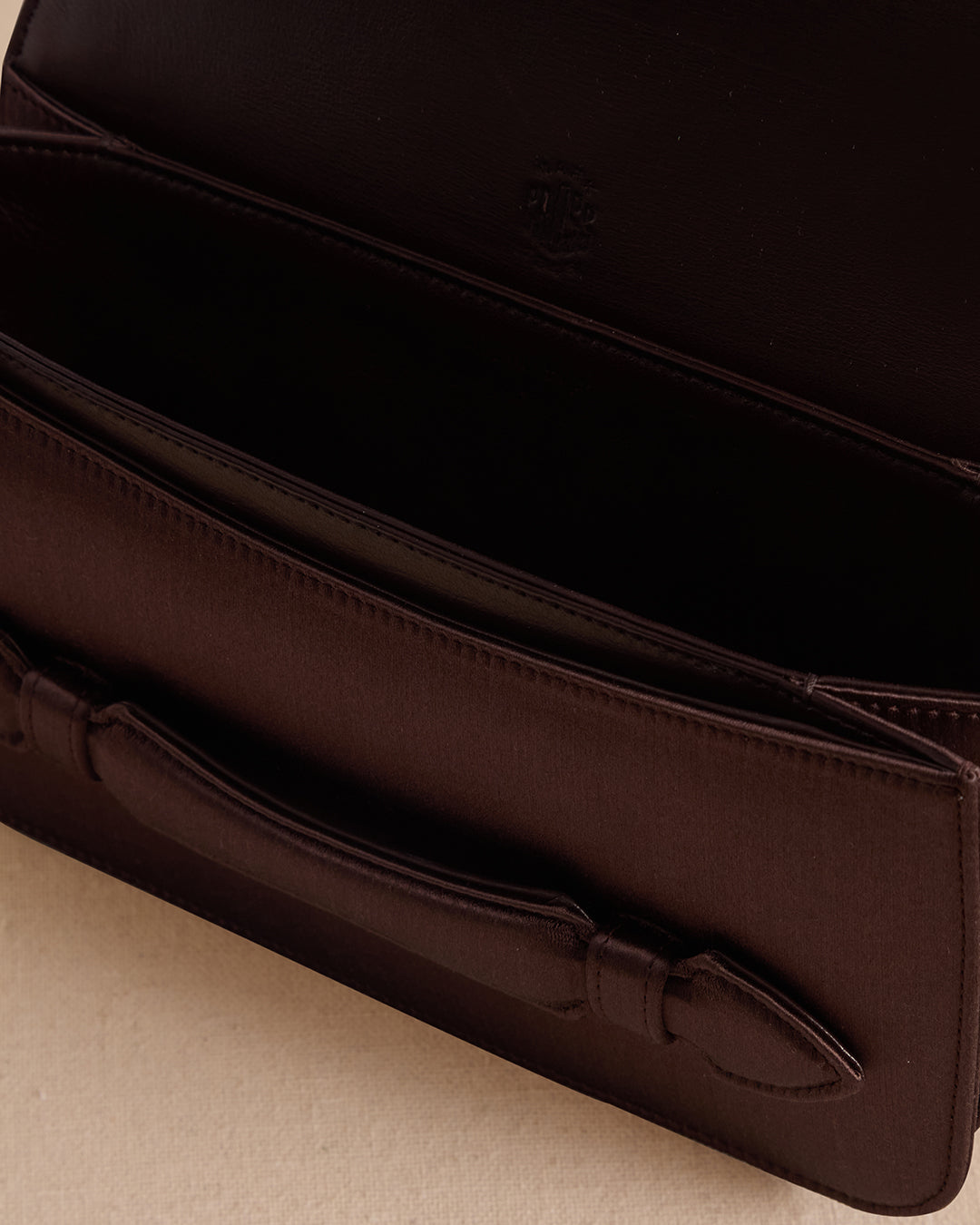 Romy Clutch in Chocolate