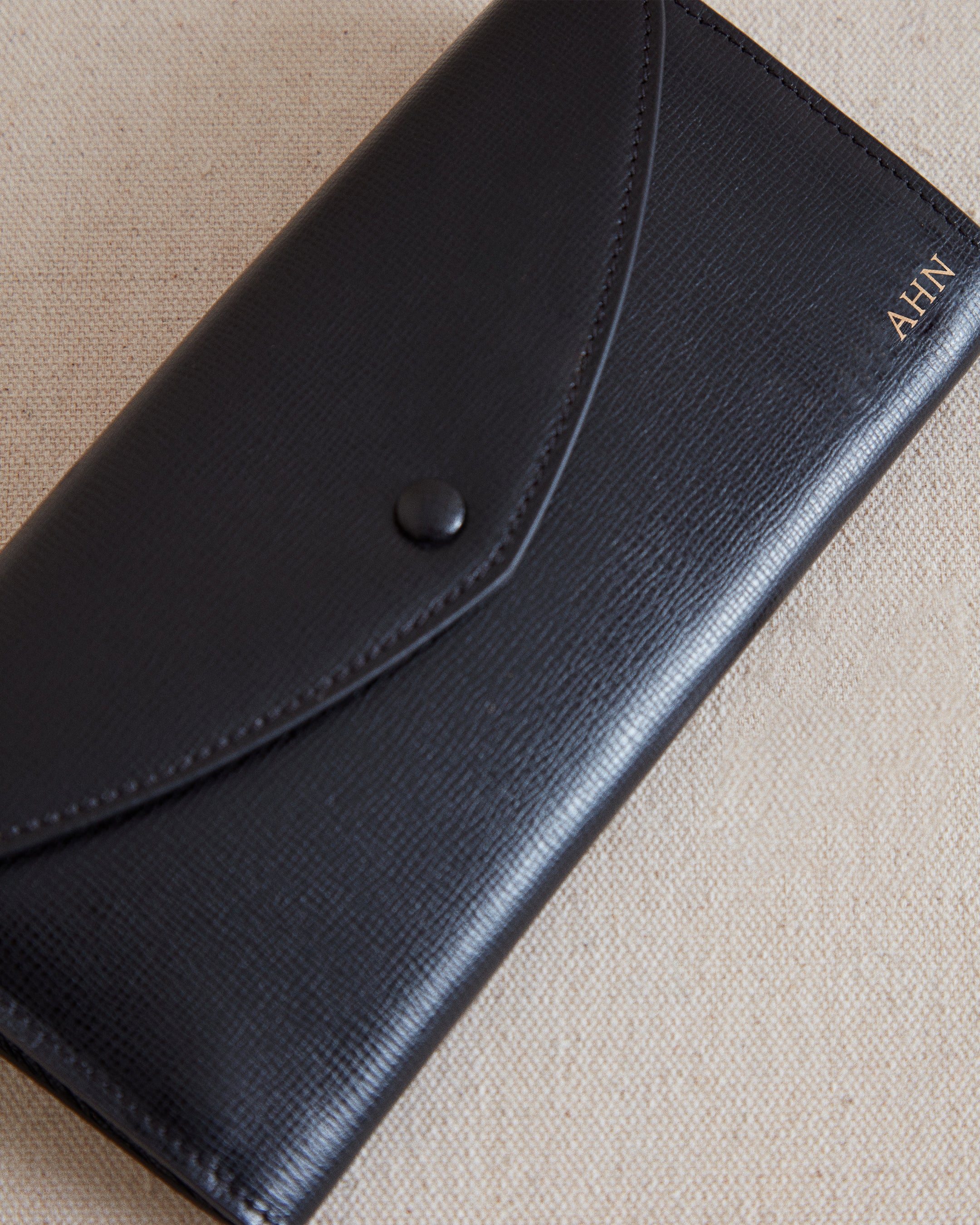 Snap Continental Wallet Mark Cross