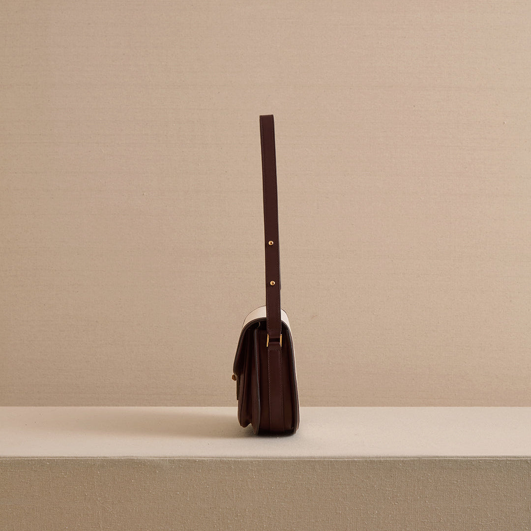 Jane in Canvas Chocolate