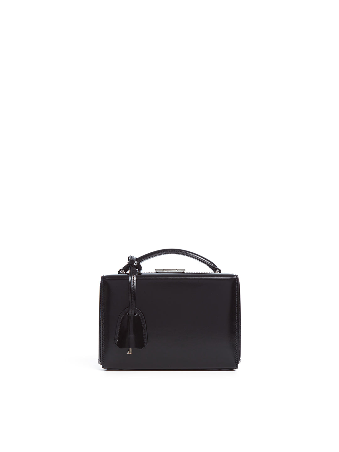 Mark Cross Mini Grace Box Bag In Black